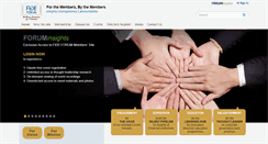 Desktop Screenshot of fideforum.org